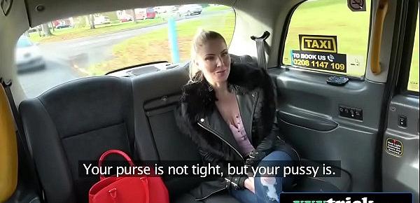  Busty Scottish Babe Georgie Lyall Fucked On Back Seat Of Taxi